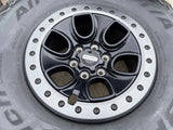 17" Ford F-150 Raptor OEM BEADLOCK rims wheels 10459 95210 BFG KO2 37" tires NEW Texas Truck Tire