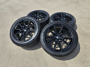 19" Ford Mustang Stealth GT OEM wheels rims 95759 tires 2022 2023 2024 2025 NEW Texas Truck Tire