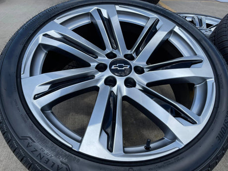24" Chevy Tahoe Silverado OEM wheels rims tires Escalade 2023 2024 2025 2026 NEW Texas Truck Tire