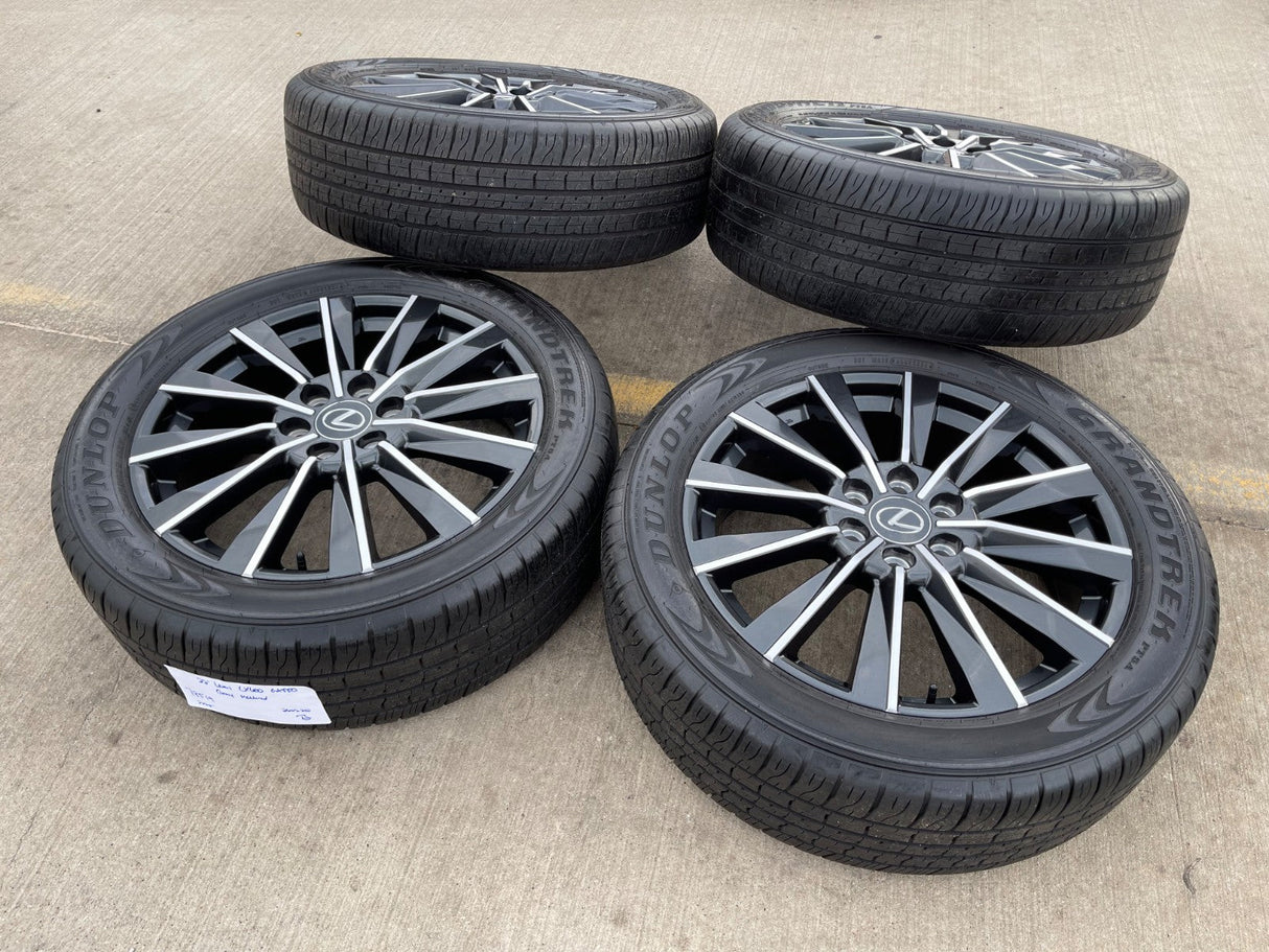22" Lexus GX550 OEM wheels rims Toyota Land Cruiser Tundra 78519 LX600 2025 2026 Texas Truck Tire