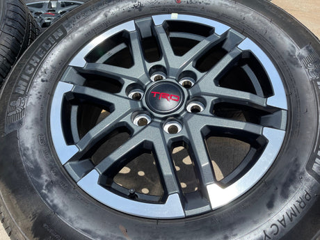 18" Toyota Tacoma 4Runner TRD OEM 10641 wheels rims 2024 2025 2026 NEW Texas Truck Tire
