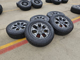 18" Jeep Wrangler Gladiator OEM 9330 wheels rims Grand Cherokee 2024 2025 NEW Texas Truck Tire