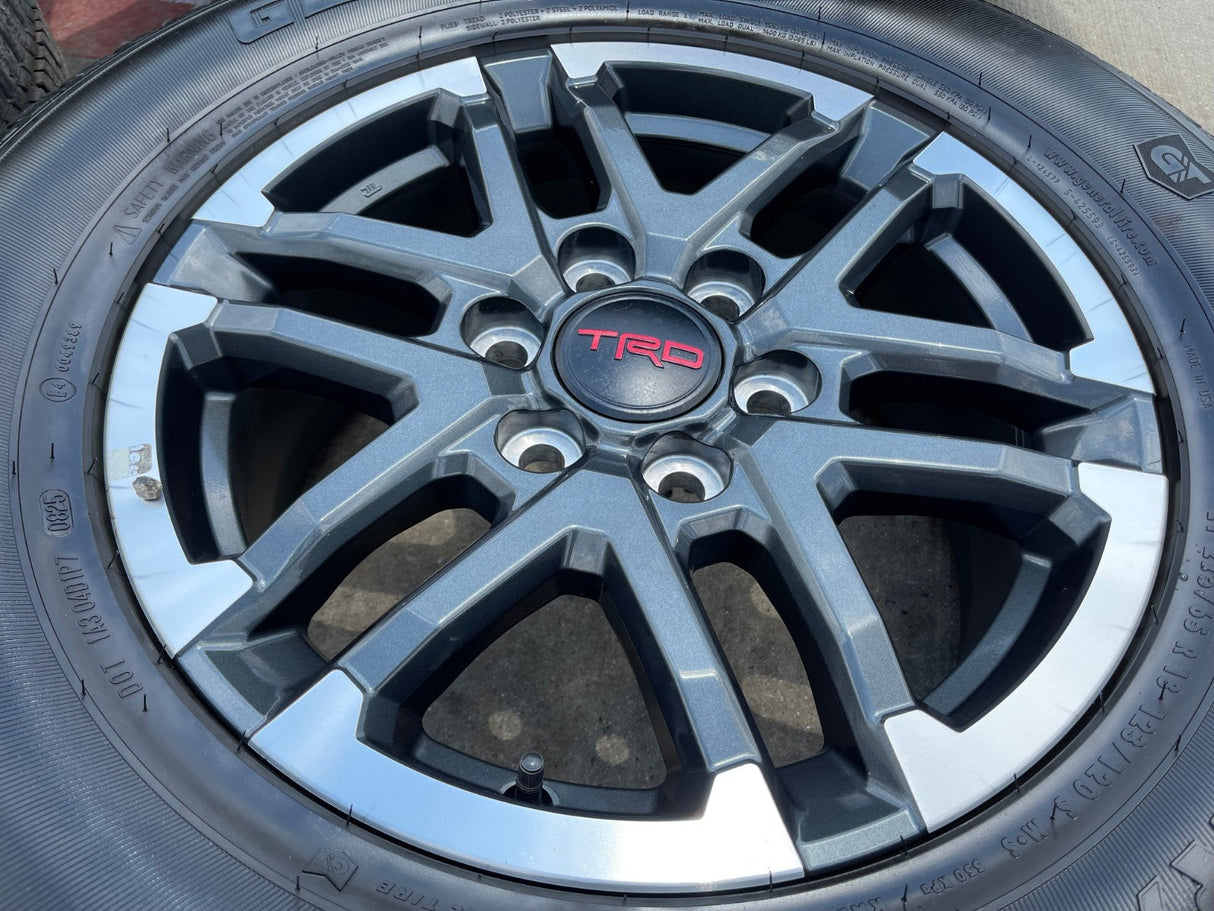 18" Toyota Tacoma 4Runner LIMITED OEM 10641 wheels rims 2024 2025 2026 NEW Texas Truck Tire