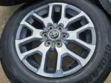 20" Toyota Tundra TSS TRD OEM wheels rims 75277 95359 Sequoia 2024 2025 2026 Texas Truck Tire