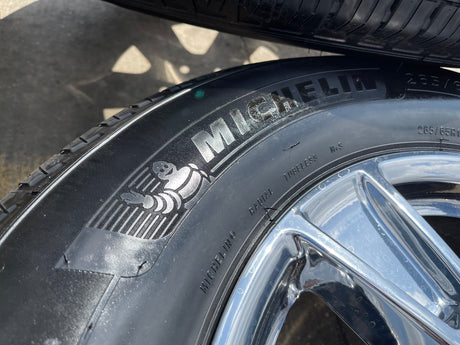 18" Ford F-150 Expedition OEM Lariat CHROME rims wheels 3998 tires NEW MICHELIN Texas Truck Tire