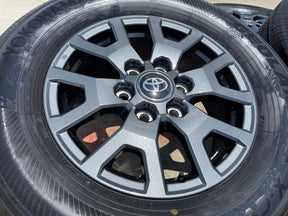 17" Toyota 4Runner Tacoma TRD OEM 94254 10637 wheels rims 2024 2025 2026 NEW Texas Truck Tire