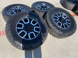 18" Ram 2500 3500 LARAMIE OEM wheels rims 2694 tires 2023 2024 2025 NEW Texas Truck Tire