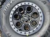 17" Ford F-150 Raptor OEM BEADLOCK 10612 rims wheels BFG KO2 37" NEW Texas Truck Tire