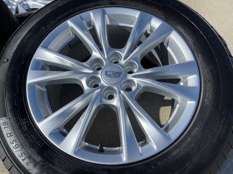 18" Cadillac XT6 XT5 SRX OEM 4844 wheels rims Chevy Blazer Acadia NEW MICHELIN Texas Truck Tire