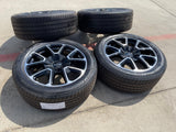 22" Chevy Tahoe Suburban RST OEM 14035 wheels rims Silverado 2025 2026 NEW Texas Truck Tire