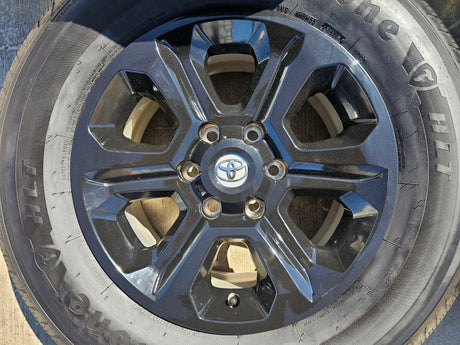 17" 4Runner Toyota Tacoma OEM wheels rims 75153 FJ FIRESTONE HLT Texas Truck Tire
