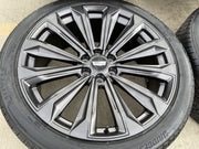 24" Cadillac Escalade V OEM wheels rims tires 2022 2023 2024 2025 2026 NEW Texas Truck Tire