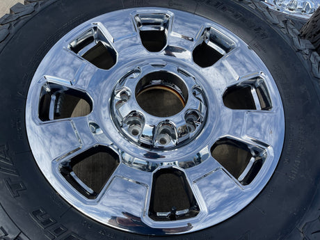 20" Ford F-250 F-350 OEM Lariat 10295 25085 10552 wheels rims NEW BFG KO2 A/T Texas Truck Tire