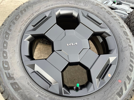 17" Kia Sorento X-PRO OEM wheels rims tires Telluride Sedona 2025 2026 NEW BFG Texas Truck Tire