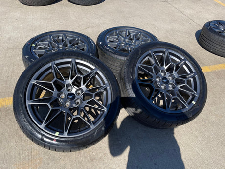 19" Ford Mustang GT Track Pack OEM 10600 10603 wheels rims 2024 2025 2026 NEW Texas Truck Tire