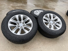 20" Chevy Tahoe Silverado LTZ 5920 OEM wheels rims Yukon BRIDGESTONE A/T NEW Texas Truck Tire