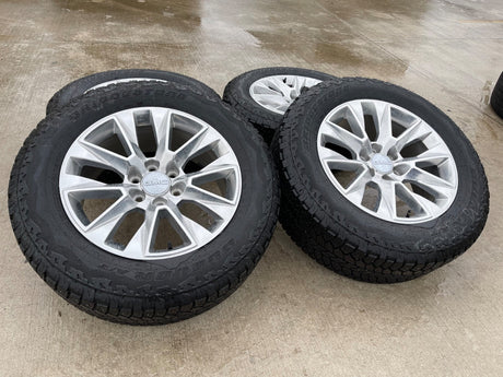 20" Chevy Tahoe Silverado LTZ 5920 OEM wheels rims Yukon BRIDGESTONE A/T NEW Texas Truck Tire