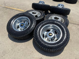 17" Chevy Silverado GMC Sierra 3500 Dually rims wheels OEM 5519 5520 8094 Texas Truck Tire