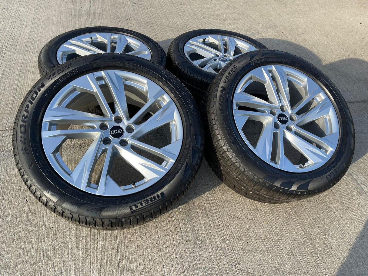 20" Audi Q7 OEM wheels rims Q8 RS S VW Atlas 12053 tires 2022 2023 2024 2025 Texas Truck Tire