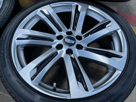 24" Cadillac Escalade V OEM wheels rims tires 2022 2023 2024 2025 2026 NEW Texas Truck Tire