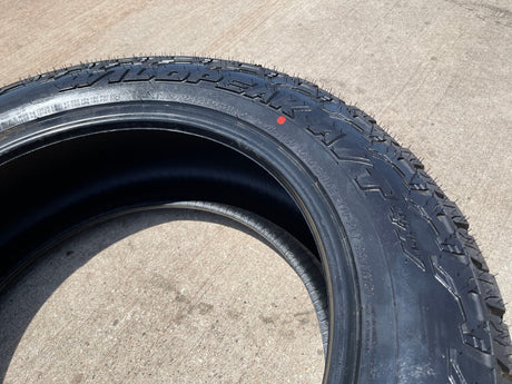 (1) 285/55/22 Falken Wildpeak A/T4 AT4W tire 285/55r22 NEW Texas Truck Tire