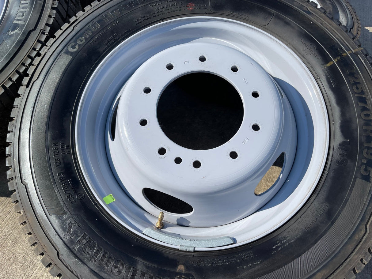 19.5" Ford F-450 Dually F-550 rims wheels RAM 4500 OEM 10x225 2024 2025 2026 NEW Texas Truck Tire