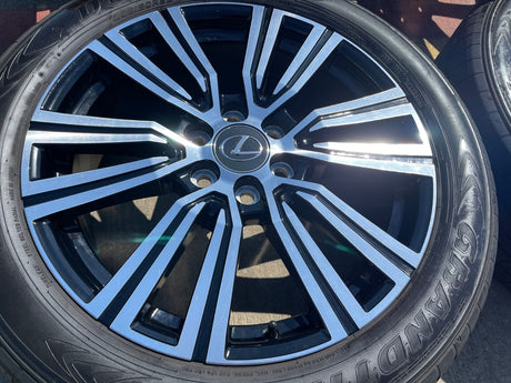 22" Lexus LX600 OEM wheels rims 74402 Toyota Tundra Sequoia 2023 2024 2025 2026 Texas Truck Tire