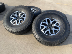 17" Ford F-150 Raptor Bronco OEM rims wheels 10461 tires 37" BFG Texas Truck Tire