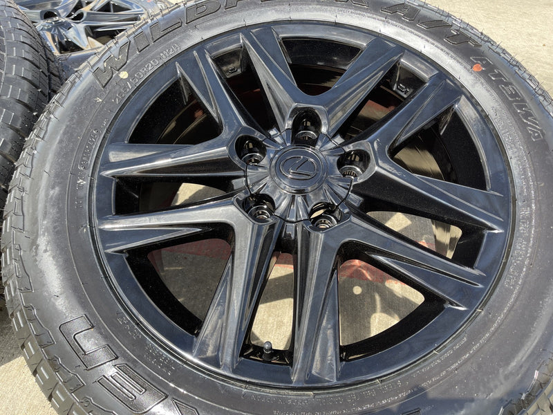 20" Lexus LX570 Toyota Land Cruiser OEM 74280 wheels rims FRESH NICE RARE NEW Texas Truck Tire