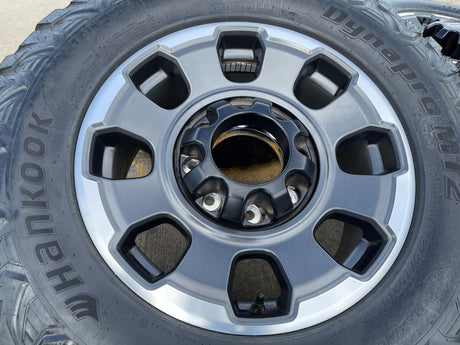 18" Ford F-250 F-350 OEM TREMOR rims wheels 10482 HANKOOK DYNAPRO M/T2 Texas Truck Tire