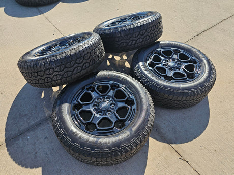 18" Ford Ranger OEM wheels rims tires Bronco black 2023 2024 2025 2026 NEW Texas Truck Tire