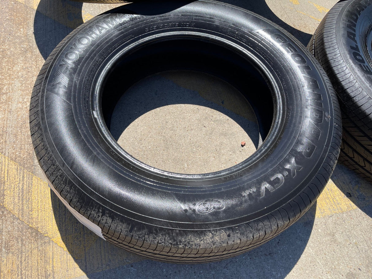 (4) 245/70/18 Yokohama Geolander X-CV tires NEW Sierra Tundra Silverado Texas Truck Tire