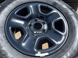(1) 17" Jeep Gladiator OEM wheel rim 9220 9240 spare Wrangler 2024 2025 2026 NEW Texas Truck Tire