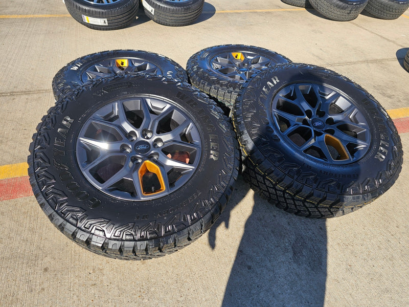 18" Ford Expedition F-150 TREMOR OEM rims wheels TIMBERLINE 2025 2026 2027 NEW Texas Truck Tire