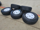 17" Ford Bronco HERITAGE Limited Edition wheels rims white 2025 2026 NEW Texas Truck Tire
