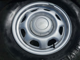 17" Ford F-150 OEM rims wheels 3857 tires steel 2020 2021 2022 2023 2024 2025 Texas Truck Tire