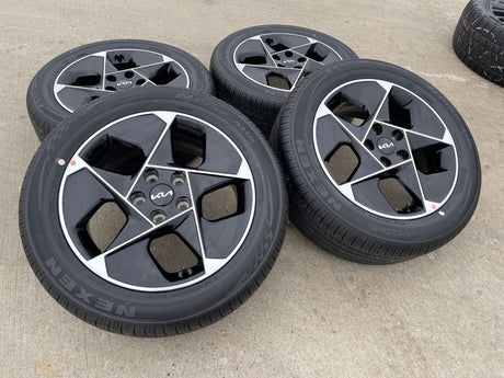17" Kia K4 K5 Soul OEM 70775 wheels rims Sonata Stinger Forte 2024 2025 2026 NEW Texas Truck Tire