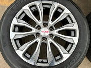 22" GMC Yukon Sierra DENALI OEM wheels rims 14025 97000 tires MICHELIN Texas Truck Tire