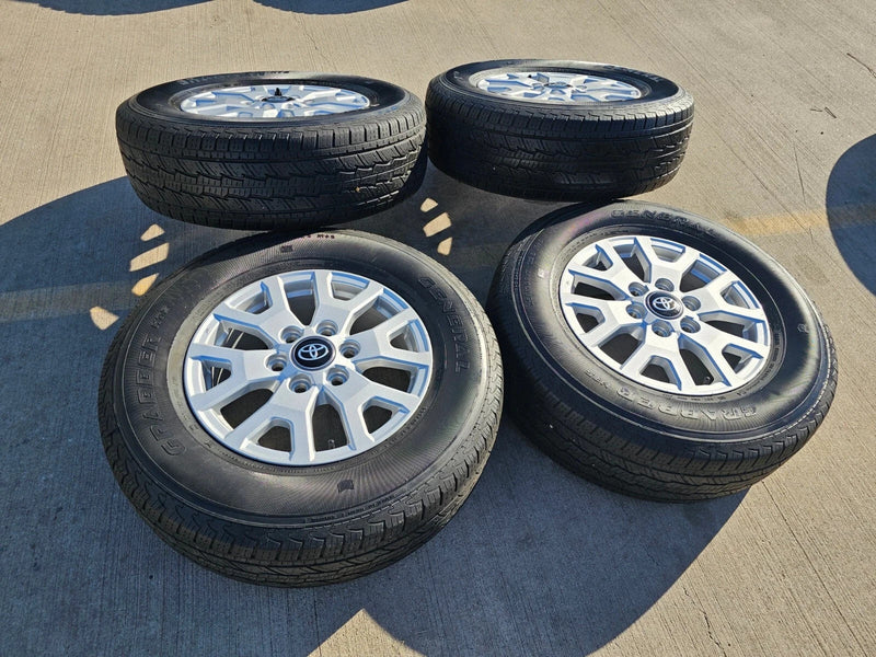 17" Toyota Tacoma 4Runner TRD OEM 10637 94254 wheels rims 2024 2025 2026 GENERAL Texas Truck Tire