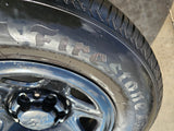 17" Chevy Tahoe PPV OEM Police Package 8111 wheels rims tires FIRESTONE Texas Truck Tire