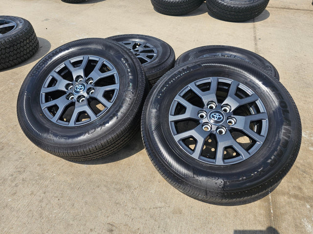 17" Toyota 4Runner Tacoma TRD OEM 94254 10637 wheels rims 2024 2025 2026 NEW Texas Truck Tire