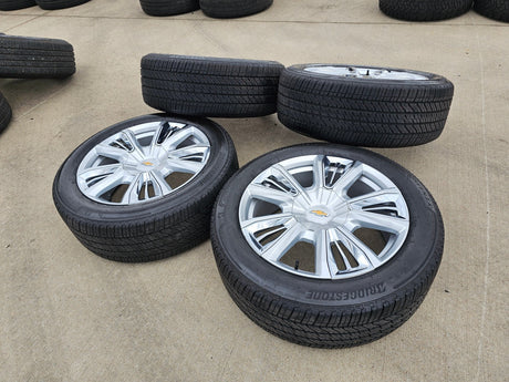 22" Chevy Tahoe RST Premier OEM wheels rims 14046 96951 Silverado Suburban Texas Truck Tire