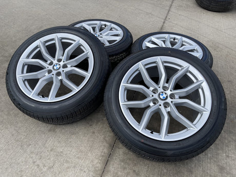 19" BMW X3 X4 X5 X6 OEM Series wheels rims tires BRIDGESTONE Texas Truck Tire