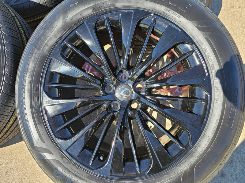 20" Lexus TX350 OEM wheels rims 74370 LC500 LS500 LS500H 2023 2024 2025 2026 NEW Texas Truck Tire