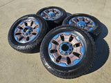 20" Ford F-250 F-350 OEM 10487 LIMITED KING RANCH tan wheels rims 2024 2025 2026 Texas Truck Tire