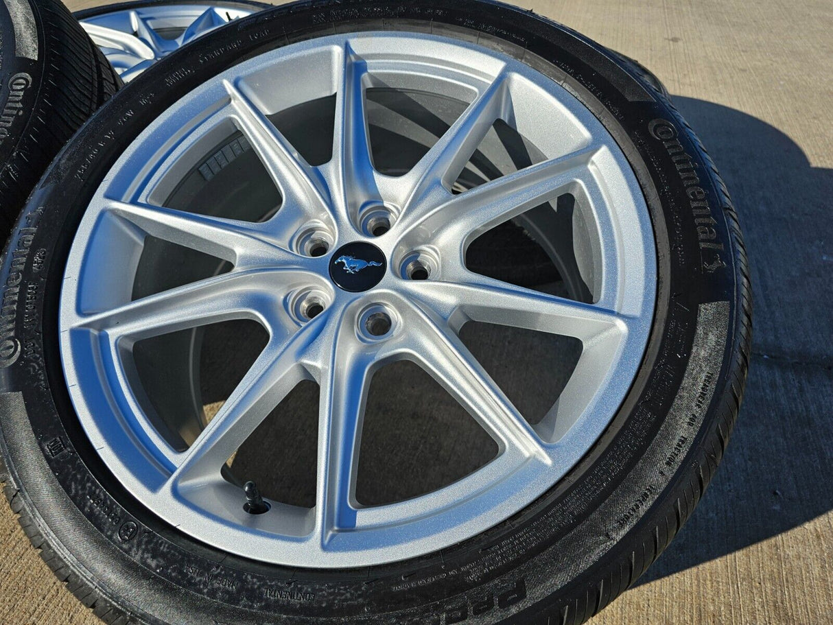 19" Ford Mustang Stealth GT OEM wheels rims 95759 tires 2021 2022 2023 2024 2025 Texas Truck Tire