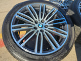 19" BMW 530i 540i 530e M550i 4 5 6 7 OEM 86328 Series wheels rims Style 664M Texas Truck Tire