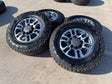18" GMC Sierra AT4X Chevy Silverado 2500 3500 OEM 5949 wheels rims GOODYEAR A/T Texas Truck Tire