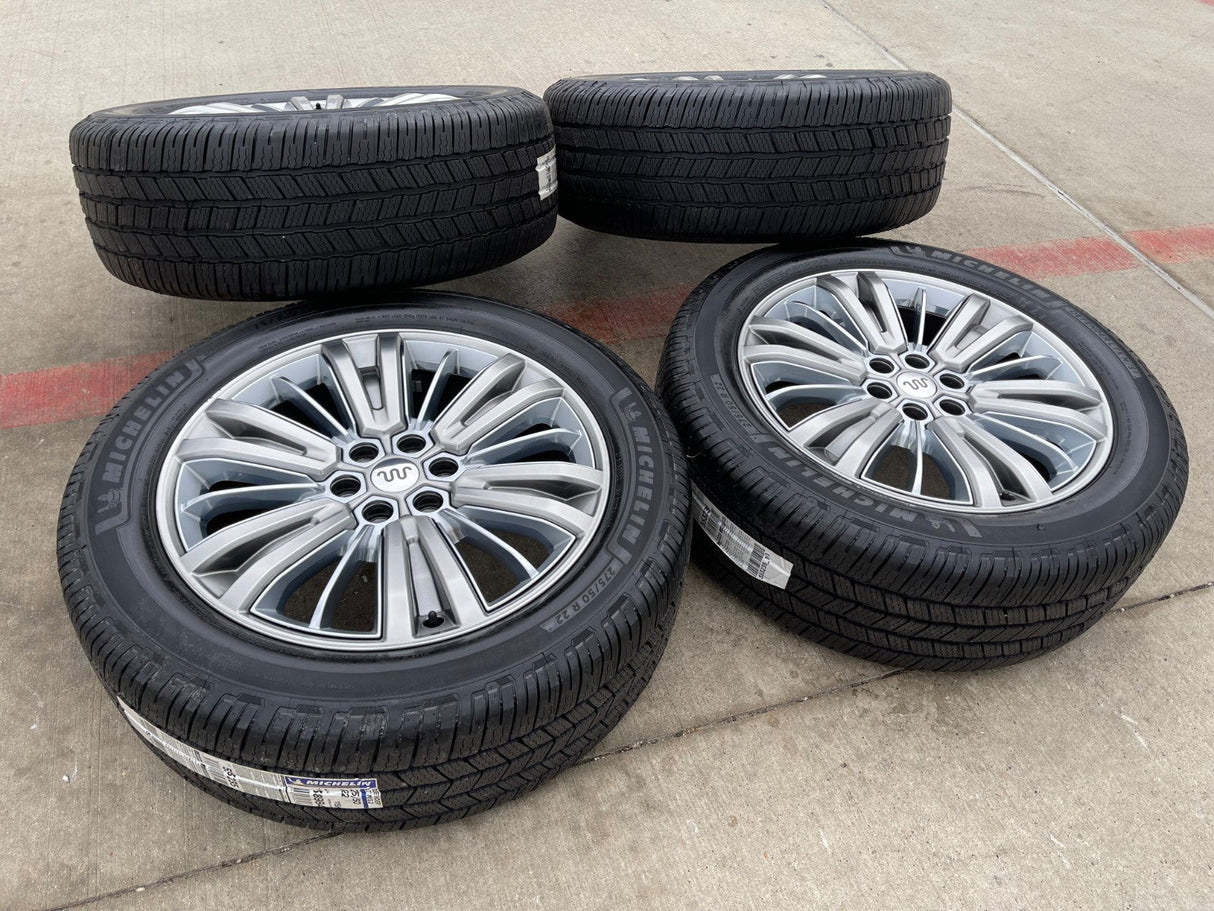 22" Ford F-150 LIMITED OEM rims wheels 10622 Expedition 2025 2026 MICHELIN NEW Texas Truck Tire
