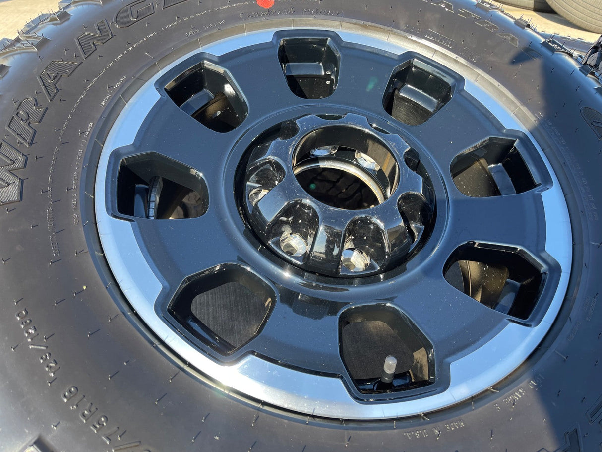18" Ford F-250 F-350 OEM TREMOR rims wheels 10482 DURATRAC R/T 35" 2025 2026 NEW Texas Truck Tire